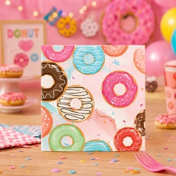 Donut Dinner Napkins - 10 PK